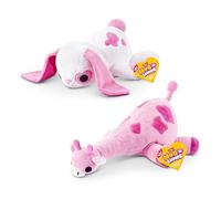 Hug-A-Lumps Love Collection Peluche Pesado Pequeño 2 Pack de ZURU - 0,75kg/1,65lbs Súper Suave Achuchable Blandito Animal de Peluche para Niños, Preadolescentes, Adolescentes y Adultos