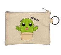 Hug Me Cactus Plant Fashioned - Llavero con diseño de cactus y monedero, color beige, beige, Talla única