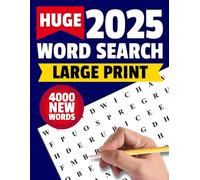 HUGE 4000 New Words Word Search for Adults: Over 200 Large Print Puzzles to Explore the Themes of the World Through Words