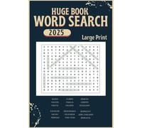 Huge Book of Large Print Word Search: Mind-Enhancing Puzzles for Adults - Varied Themes - Relaxing and Engaging Puzzles for Seniors and Adults.