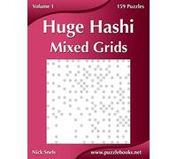 Huge Hashi Mixed Grids - Volume 1 - 159 Puzzles
