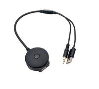 HugeAuto Coche Bluetooth V4.0 Adaptador de entrada de audio USB Music Interfaz MP3 AUX Cable Adaptador para BMW AC926