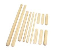 Hugerero, juego de palos de masaje de cuerpo completo, de bambú cálido, sólido, suave con menos estrés en las manos y muñecas, color natural, juego de 12, uso en el hogar, interior, estudio de masaje