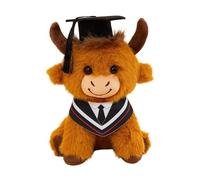 Huggable Cow Plush, Soft Stuffed Pillow, 20cm/7.87 Inches Plush Toy with PP Cotton Fill, Cute Animal Pillow, Cow Stuffed Toy with Adorable Design, Kids Comfort for Bed and Travel