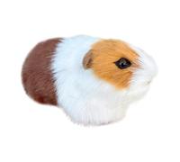 Huggable Cute Hamster, Soft Stuffed Animal, 4.72x2.36x2.76 Inches Cuddly Toy with ABS Frame, Artificial Hair Cute Animal, Hamster Stuffed with Adorable Design, Hugging Toy for Kids and Adults