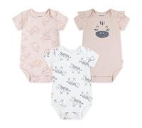 HUGGIES 3 Pack Bodysuit Toddler Underwear Set, Rose, 9 Meses Unisex Baby