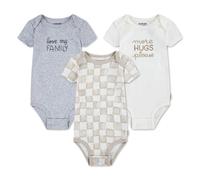 HUGGIES Bodysuit (3-Pack) Baby Boy White