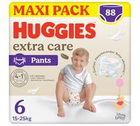 Huggies Extra Care - Pañales talla 6 (16 - 30 kg), braguita transpirable, ultra absorbente, diseño Disney, 22 unidades