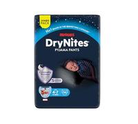 Huggies DryNites Calzoncillos absorbentes para niño 4-7 (17-30 kg), Clínicamente probado con 5 capas de protección nocturna, 16 pañales de noche