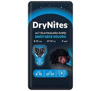 Huggies DryNites - Calzoncillos pijama para niños de 8 a 15 años (9 unidades)