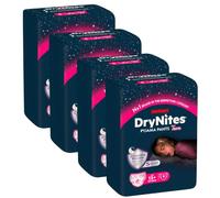 Huggies DryNites Pañales de Noche Niña Talla +13 (48-60 Kg) 4x9 Uds