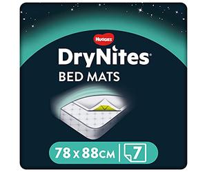 Huggies DryNites Protector de cama, 4 paquetes x 7 protectores (28 protectores)