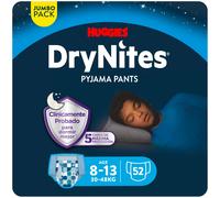Huggies DryNites Pyjama Pants Para Niño y Niña. Disponibles en Talla 3-4, 4-7, 8-13.