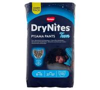 Huggies DryNites - Ropa interios de pijama para niños de 8-15 años, 27 - 57 kg, 13 unidades