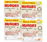 Huggies Extra Care Pañales Disney Talla 2 (3-6 Kg) 4x160 Uds
