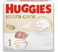 Huggies Extra Care Pañales Talla 1 (2-5 Kg) Oferta 120 Piezas (3x40)