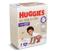 Huggies Extra Care Pañal Talla 4 (9-14 kg), paquete de 104 (26 x 4)