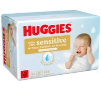 Huggies Extra Care Sensitive Toallitas 3x48 Uds