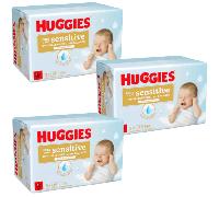 Huggies Extra Care Sensitive Toallitas 9x48 Uds