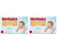 Huggies Extra Care Sensitive Toallitas para Bebé, 99% Agua Pura, 3 Packs de 48, Total 144 Toallitas (Paquete de 2)