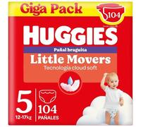 Huggies Little Movers Pañales Braguita Disney Talla 5 (12-17 kg) 104 Uds