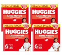 Huggies Little Movers Pañales Disney Talla 6 (15-30 Kg) 4x102 Uds