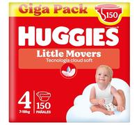Huggies Little Movers Pañales Disney Talla 4 (7-18 Kg) 150 Uds