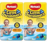 Huggies Little Swimmers - Juego de 11 cuencos (tamaño 5-6, 11 unidades) (Paquete de 2)