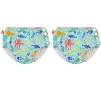 Huggies Little Swimmers Pañal Bañador Reusable Talla 5-6 Bajo del Mar P1 (Paquete de 2)