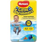 Huggies Little Swimmers pañales de natación, tamaño 2/3, (2x 12 pañales)3/4 (2x 12 pañales)5/6 (2x 11 pañales)