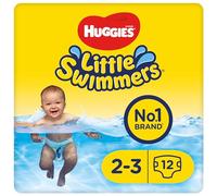Huggies Little Swimmers - Pañales de natación (tamaño 2-3, 3-8 kg, 3,2-8kg)
