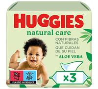 Huggies Natural Care Aloe Toallitas Bebé Aloe Vera 3x56 Uds