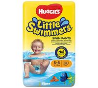 Huggies Pañales Little Swimmers para Nadar, Talla 5/6 ), Pack de 2 x 11 Unidades