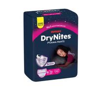 Huggies DryNites Niña 8-15 Años (25-57 kg) 13 Uds - Protección Nocturna Discreta y Máxima Seguridad