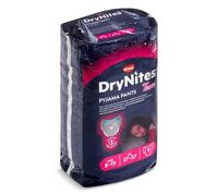 Huggies Pantalones de pijama DryNites para niñas adolescentes, tallas de 8 a 13 años, ropa interior discreta para dormir con diseños emocionantes, máxima protección para adolescentes que se mojan en la cama, Paquete de 9 unidades