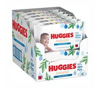 HUGGIES Pure Biodegradable Toallitas para bebé, 8 paquetes de 48 unidades (384 Toallitas)