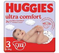 Huggies Ultra Comfort Pañal 3 (4-9 kg) 112 unidades