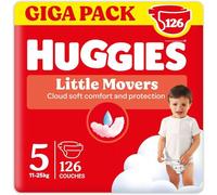 Huggies Ultra Comfort - Pañales para bebé , Pañales Talla 5 (11-25 kg) - 126 pañales