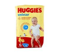 Huggies Unistar Pañal Talla 6 15-30Kg 12uds