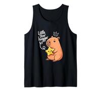 Hugging The Little Stars Capibara Juego de Palabras Camiseta sin Mangas