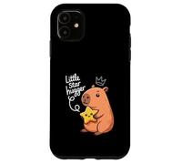 Hugging The Little Stars Capibara Juego de Palabras Carcasa para iPhone 11