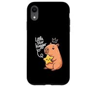 Hugging The Little Stars Capibara Juego de Palabras Carcasa para iPhone XR