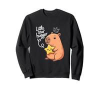 Hugging The Little Stars Capibara Juego de Palabras Sudadera