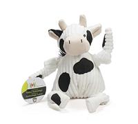 HuggleHounds Pana de Felpa Duradera Barnyard Knotties, Grande