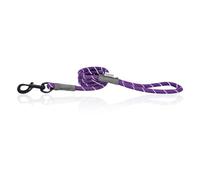 HugglePets Reflective Rope Lead Purple 107 x 1.2cm