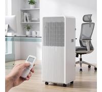 HUGGWRT Aire Acondicionado Portátil 12000 BTU con Oscilación 120°, Mando a Distancia, Temporizador, Kit de Ventana, Sin Instalación en Pared para Hogar, Oficina y Dormi, 11000 BTU, 11000 BTU