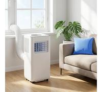 HUGGWRT Aire Acondicionado Portátil 12000 BTU, Enfría 30 m², Unidad AC con Deshumidificador y Ventilador, Temporizador 24H, Oscilación 120°, Control Remoto, Compatible, 13000 BTU, 13000 BTU