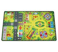 HuggyPlay alfombra de juego para niños parque temático alfombra infantil 90 x 150 cm