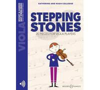 Hugh colledge : stepping stones - alto - recueil + enregistrement(s) en ligne: 26 Pieces for Viola Players (Easy String Music)