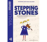 Hugh colledge : stepping stones - violon - recueil + enregistrement(s) en ligne: 26 Pieces for Violin Players